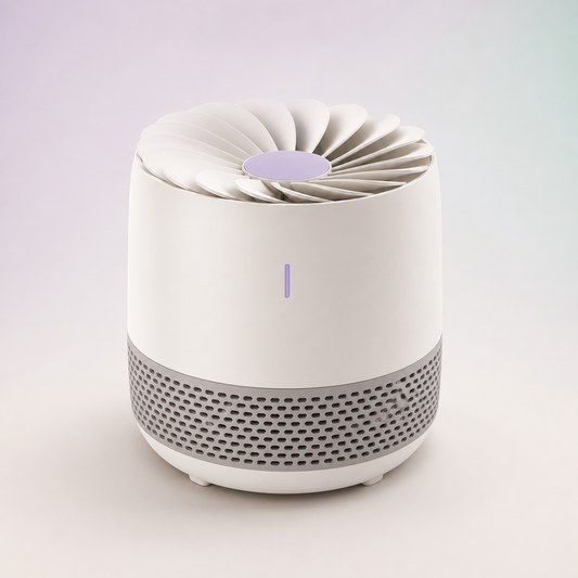 Haveilyra AirPetal Mini Purifier in pearl white