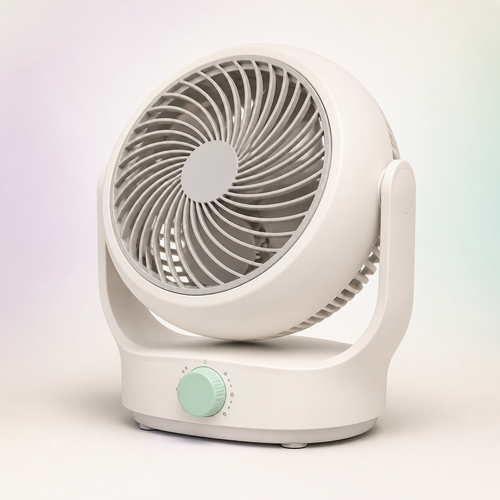 Haveilyra BreezePod Desk Fan in pearl white