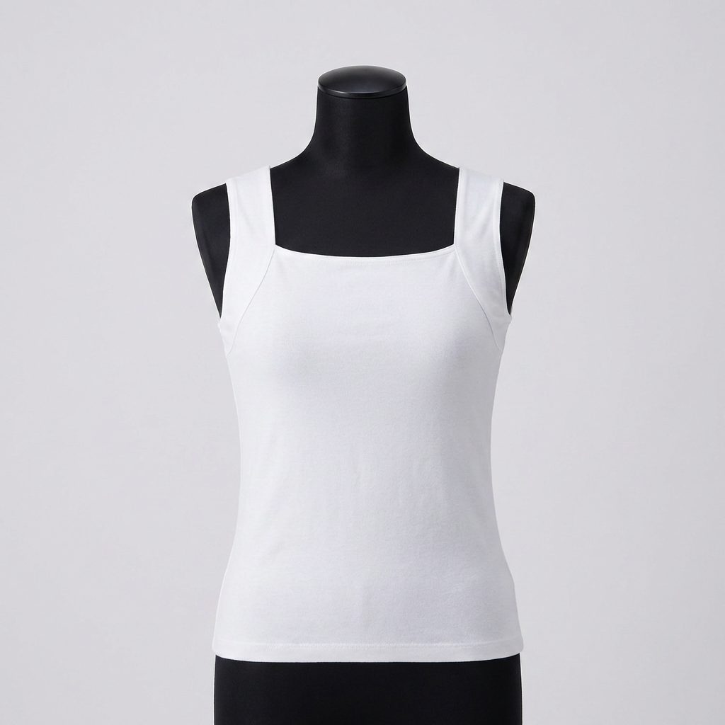 White comfort tank