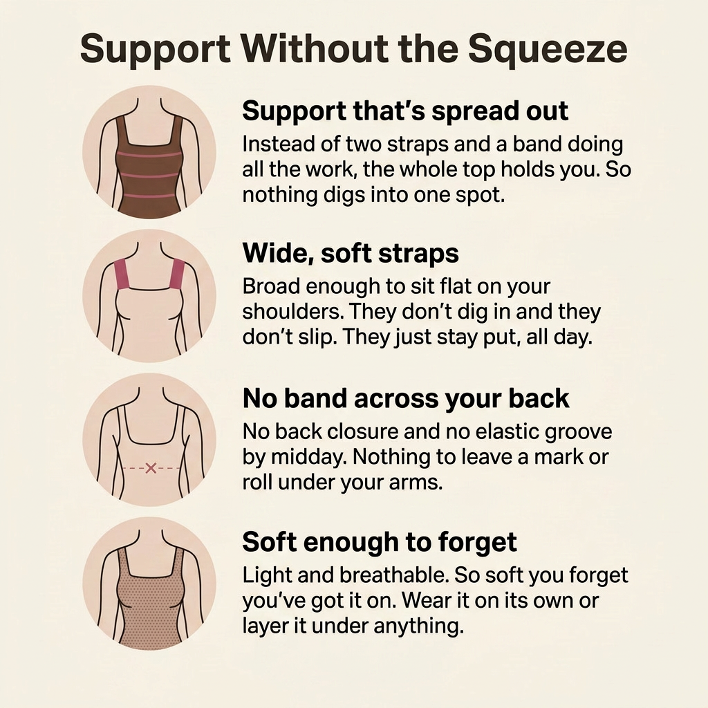 Maggie’s Comfort Tank product detail