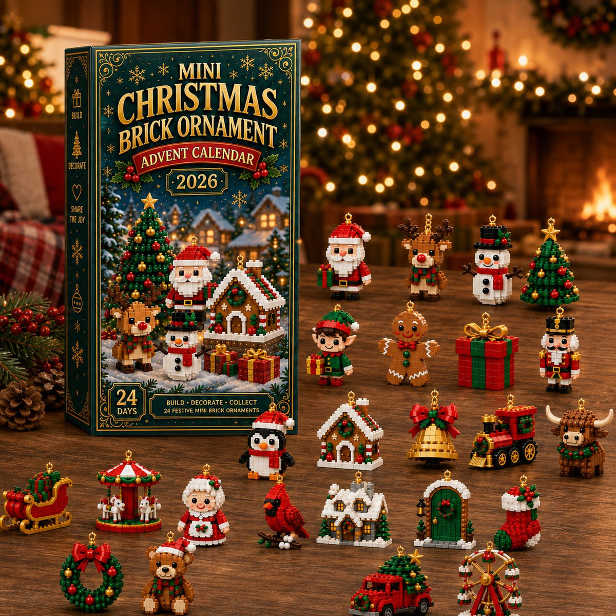 Christmas advent calendar collection overview
