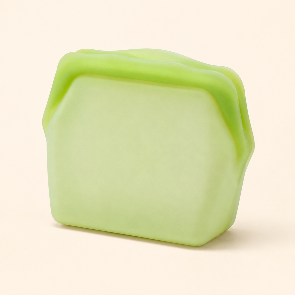 Green silicone storage bag